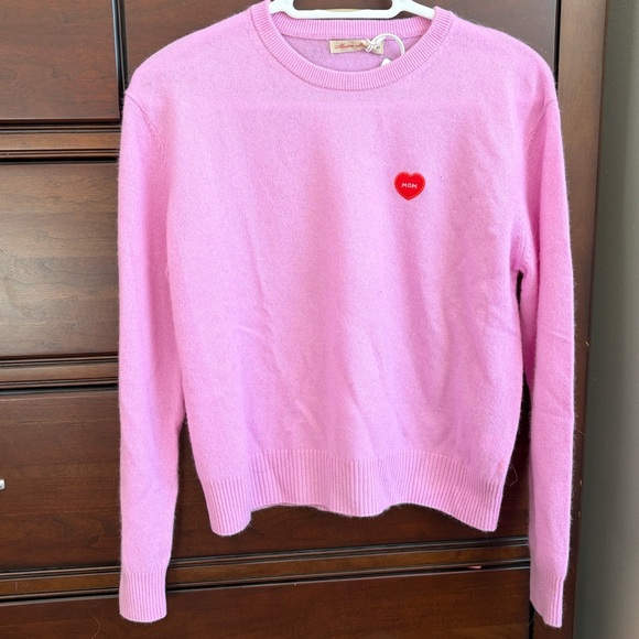 Marine Layer Cashmere Sweater with Patch - Picture 4 of 9